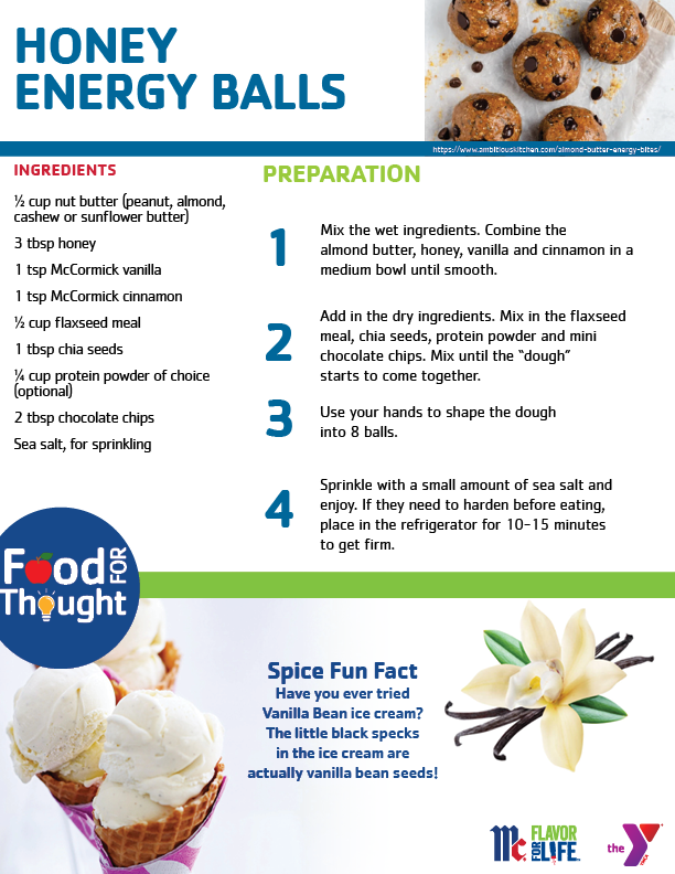 Honey Energy Balls Recipe