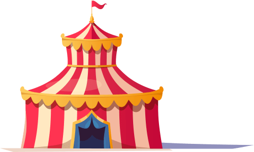 Carnival tent