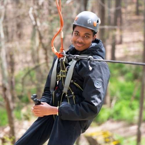 Jason ziplining 2