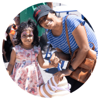 Juneteenth event attendees