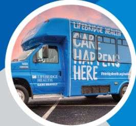 Image of the Lifebridge mobile health van