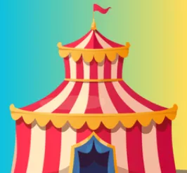 Carnival tent