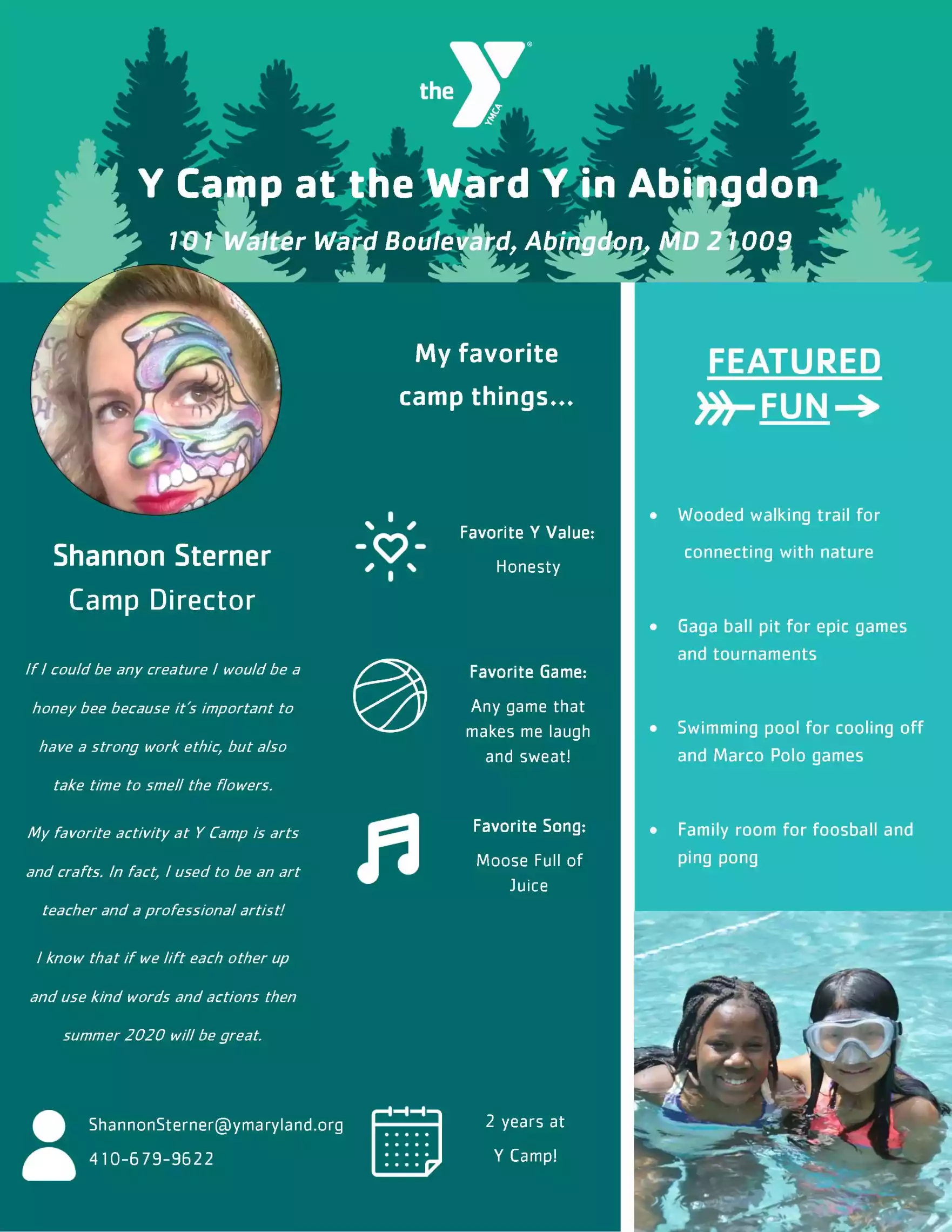 Information about camp director
