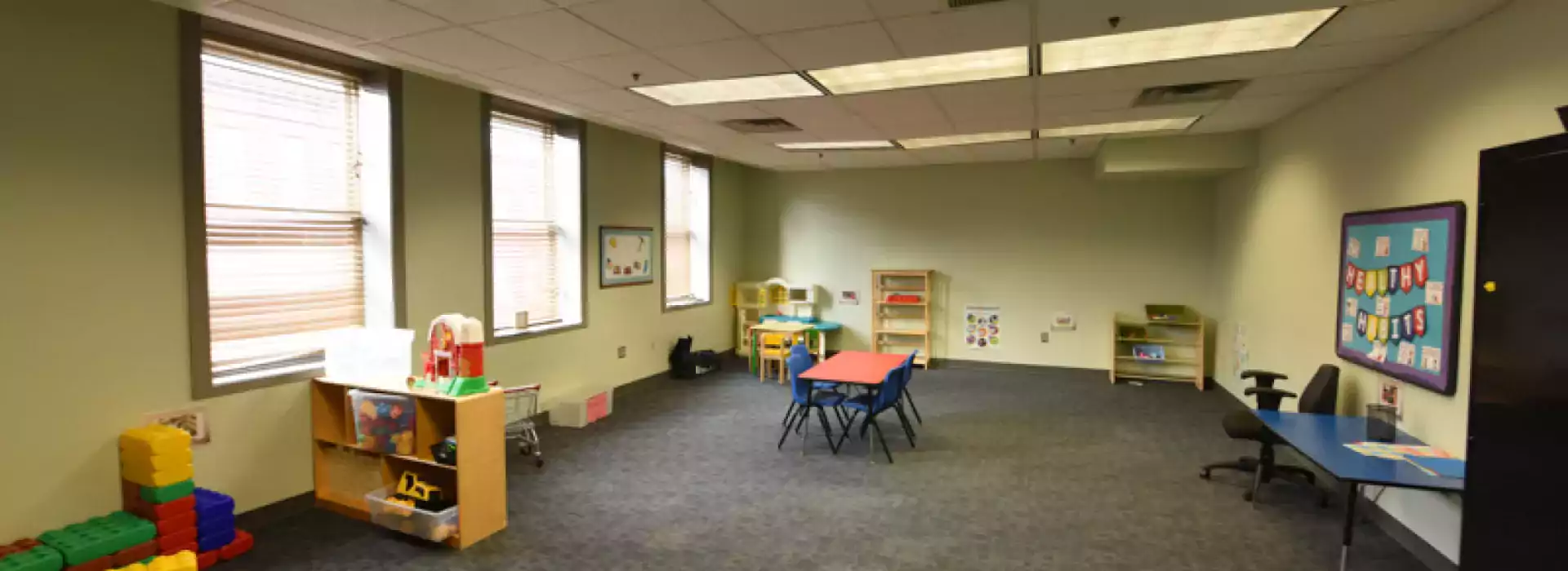 Druid Hill Y Stay &amp; Play activity room