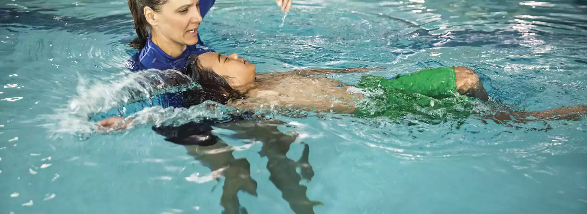 Youth swim lesson