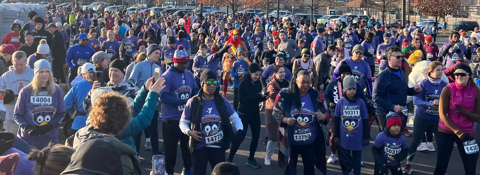 Turkey Trot participants