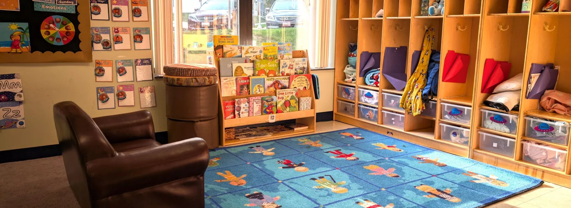 UMBC Y preschool classroom