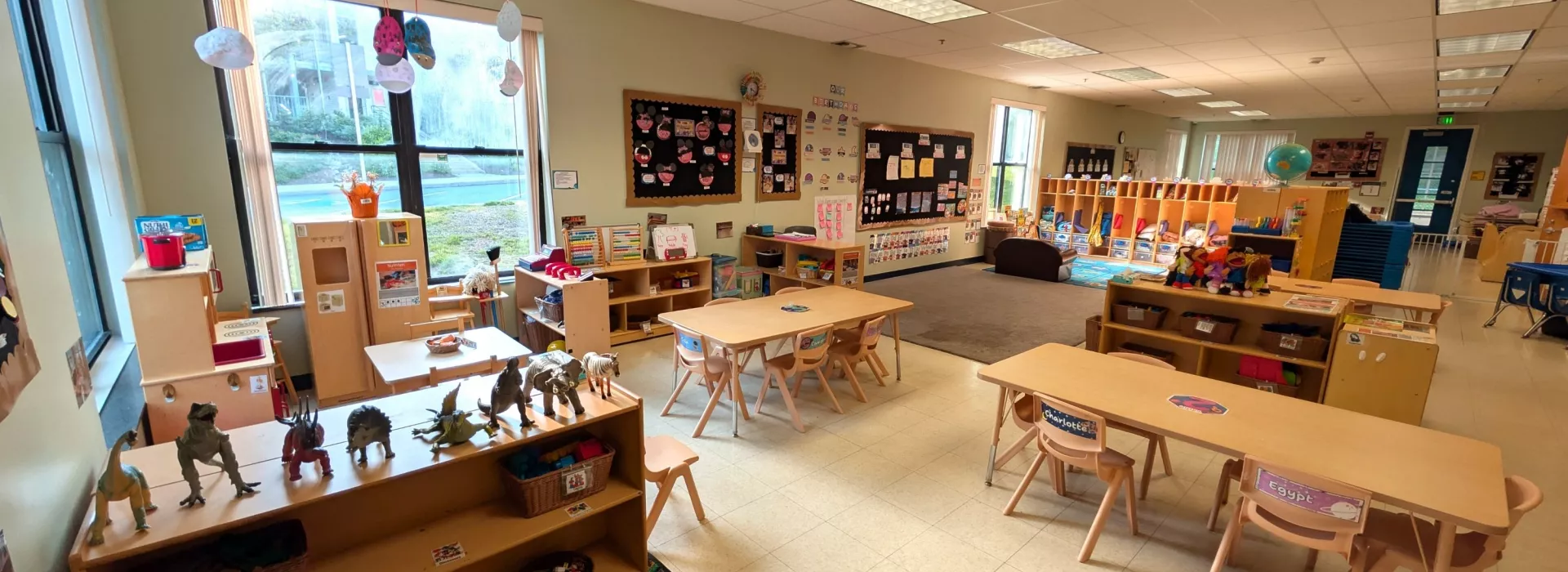 UMBC Y Preschool classroom