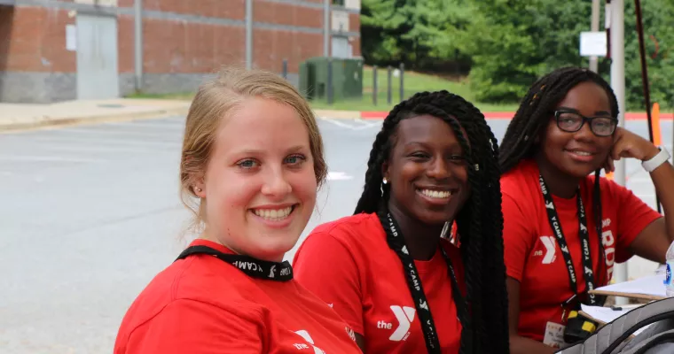 Y camp counselors