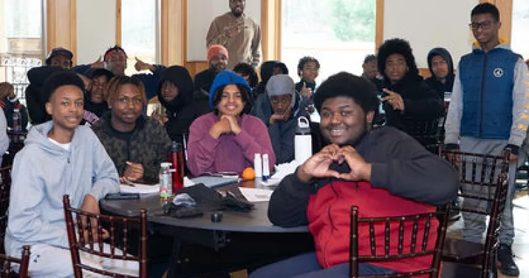 Young men's retreat